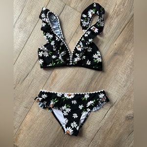 Ruffle Daisy Bikini